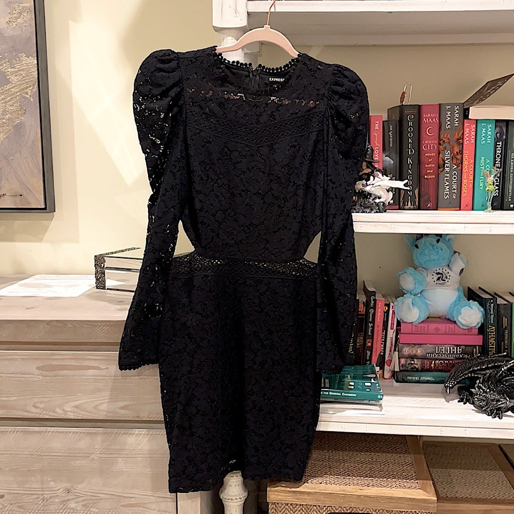 Express black dress, size small